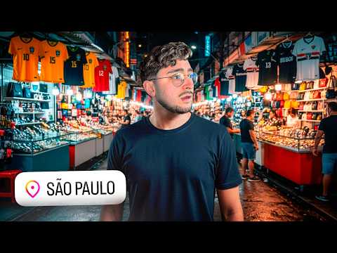 El MERCADO de FALSIFICACIONES de SAO PAULO *PELIGROSO*