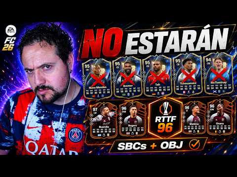 🔥 ESTOS TOTS NO LLEGAN A LA SEMANA ULTIMATE 🚨 RTTF 96 FILTRADO + SBCs y OBJETIVOS en FC 26 🥵