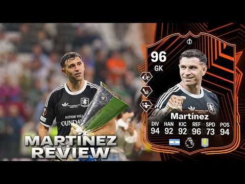 LAS CARTAS DEL DIBU SIEMPRE RINDEN ✅ 96 DIBU MARTINEZ FC 26 ROAD TO THE FINAL REVIEW