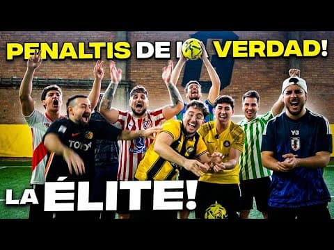 PENALTÍS DE LA VERDAD!! con la ELITE 😱