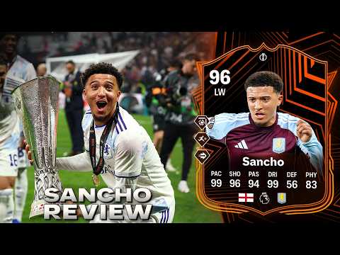 UNA DE LAS MEJORES CARTAS DEL AÑO 🔝 96 JADON SANCHO FC 26 ROAD TO THE FINAL REVIEW