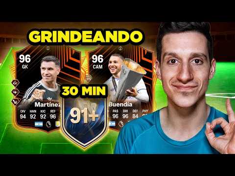 ¡PACKEO UN RTTF DE MEDIA 96! 🏆 - ¡GRINDEANDO 30 MINUTOS con TOTS ULTIMATE! 🔵⛏️
