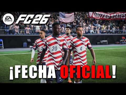 ¡YA ES REAL! ¡CONFIRMADA FECHA Y ESTADIOS PARA DLC DEL MUNDIAL EN FC 26!